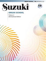 Suzuki Organ School 4 with CD - Shinichi Suzuki - Kirjat - ALFRED PUBLISHING CO.(UK)LTD - 9781470640187 - maanantai 1. huhtikuuta 2019