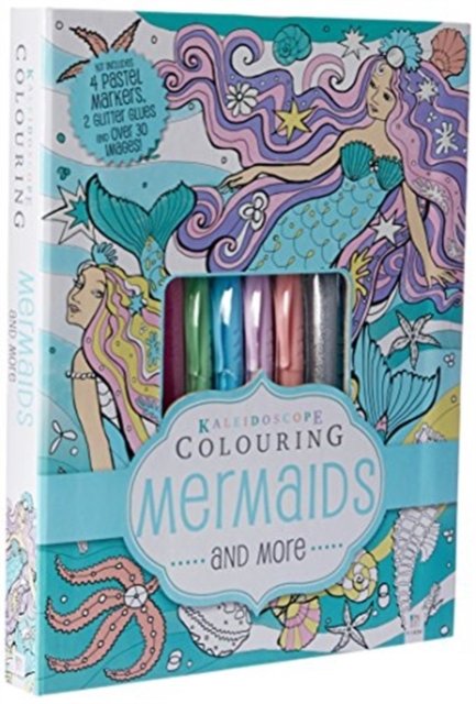 Cover for Hinkler Pty Ltd · Kaleidoscope Colouring Kit: Mermaids and More - Kaleidoscope Colouring (Bog) (2018)