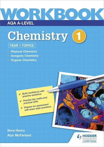 Cover for Nora Henry · AQA A-level Chemistry Workbook 1 (Paperback Book) (2020)