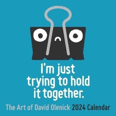 The Art of David Olenick 2024 Wall Calendar - David Olenick - Merchandise - Andrews McMeel Publishing - 9781524880187 - 5 september 2023
