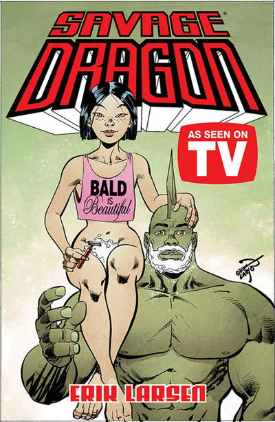 Cover for Erik Larsen · Savage Dragon: As Seen on TV (Paperback Book) (2019)