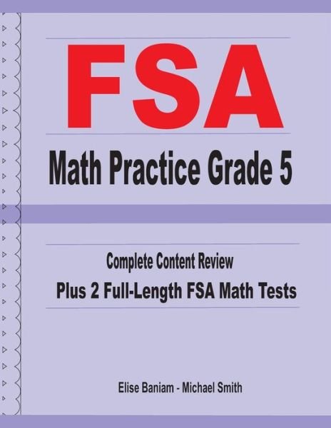 Cover for Michael Smith · FSA Math Practice Grade 5 (Paperback Book) (2020)