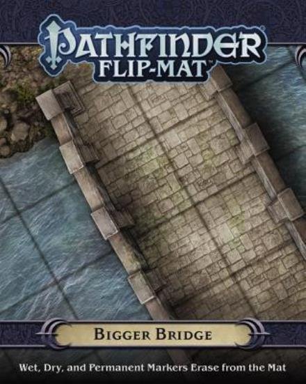 Pathfinder Flip-Mat: Bigger Bridge - Jason A. Engle - Brettspill - Paizo Publishing, LLC - 9781640780187 - 13. mars 2018