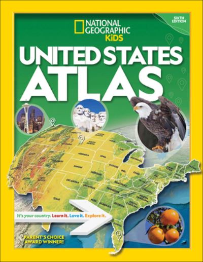 Cover for National Kids · National Geographic Kids U.S. Atlas 2020 (Hardcover Book) (2021)