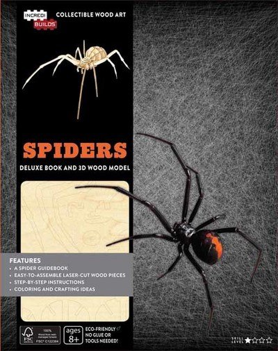 IncrediBuilds: Spiders Deluxe Book and Model Set - Incredibuilds - Insight Editions - Books - Insight Editions - 9781682980187 - August 15, 2017