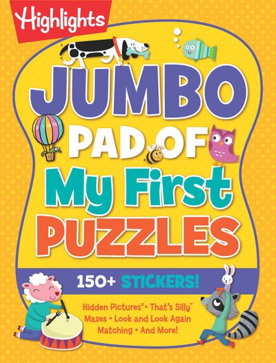 Cover for Highlights · Jumbo Pad of My First Puzzles (Paperback Book) (2020)