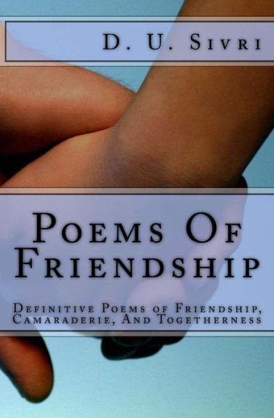 Cover for D U Sivri · Poems Of Friendship (Paperback Book) (2018)