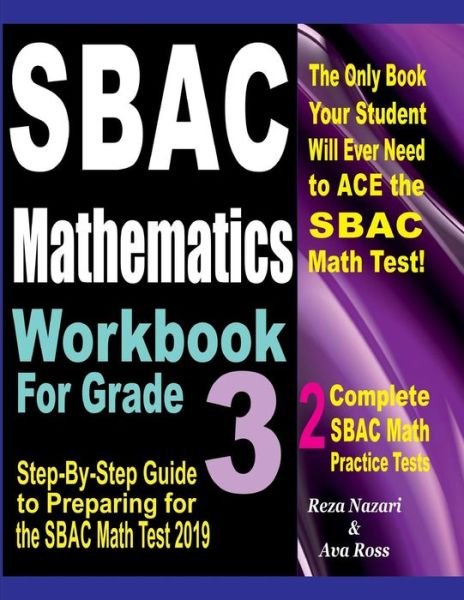 Cover for Ava Ross · Sbac Mathematics Workbook for Grade 3 (Paperback Book) (2018)
