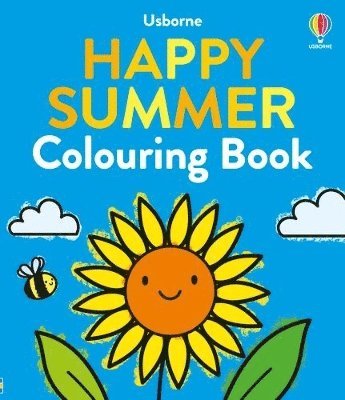 Cover for Alice James · Happy Summer Colouring Book - Big Colouring (Paperback Book) (2025)