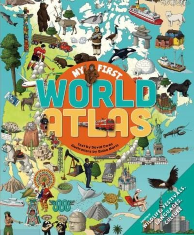 Cover for David Owen · My First World Atlas (Inbunden Bok) (2021)