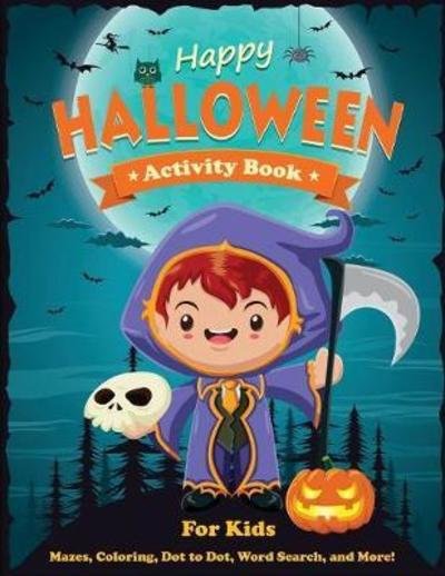 Cover for Dp Kids · Happy Halloween Activity Book for Kids (Paperback Bog) (2017)