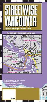 Streetwise Vancouver Map - Laminated City Center Street Map of Vancouver, Canada: City Plans - Michelin City Plans - Michelin - Bøger - Michelin Editions des Voyages - 9782067230187 - 15. februar 2018