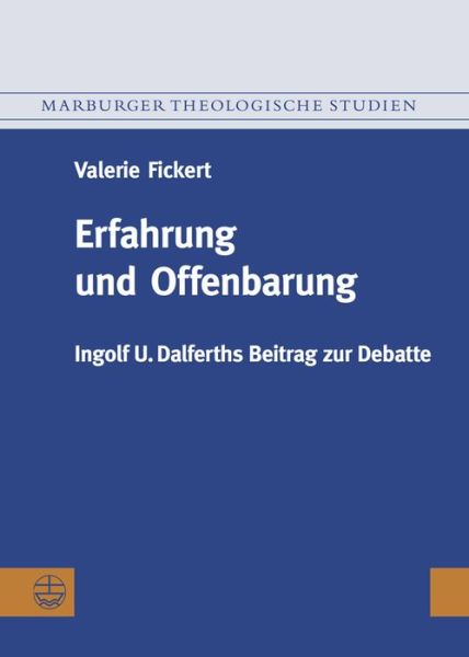 Cover for Fickert · Erfahrung und Offenbarung (Book) (2016)