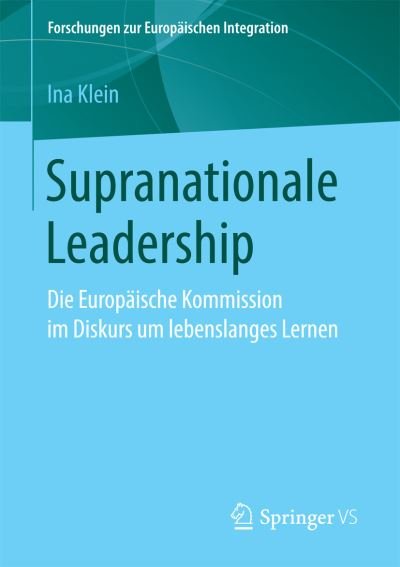 Cover for Klein · Supranationale Leadership (Book) (2016)