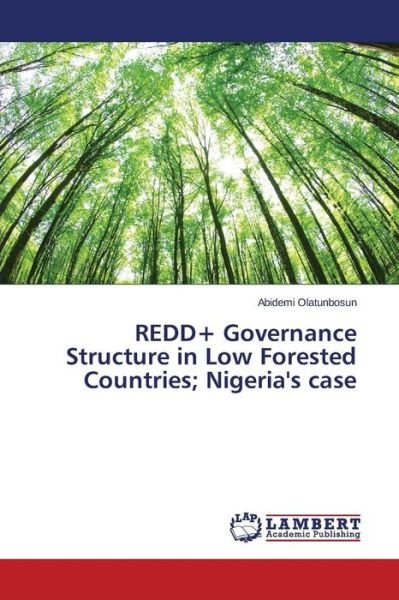 Cover for Olatunbosun · REDD+ Governance Structure (Buch) (2015)