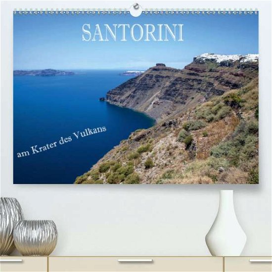 Cover for Pfleger · Santorini - Am Krater des Vulka (Book)