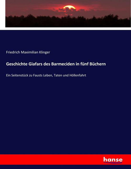 Cover for Klinger · Geschichte Giafars des Barmecid (Book) (2017)