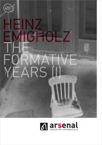 Cover for Heinz Emigholz · The Formative Years (I) (Arsen (DVD) (2010)