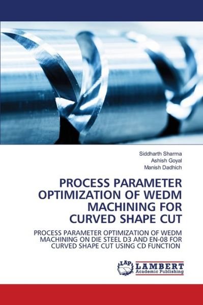 Cover for Sharma · Process Parameter Optimization o (Bok) (2020)