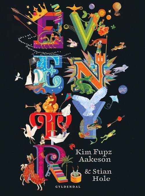 Cover for Kim Fupz Aakeson; Stian Hole · Eventyr (Gebundesens Buch) [1. Ausgabe] (2022)