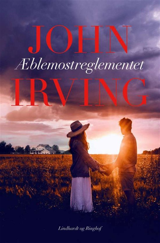 Cover for John Irving · Æblemostreglementet (Sewn Spine Book) [9º edição] (2023)
