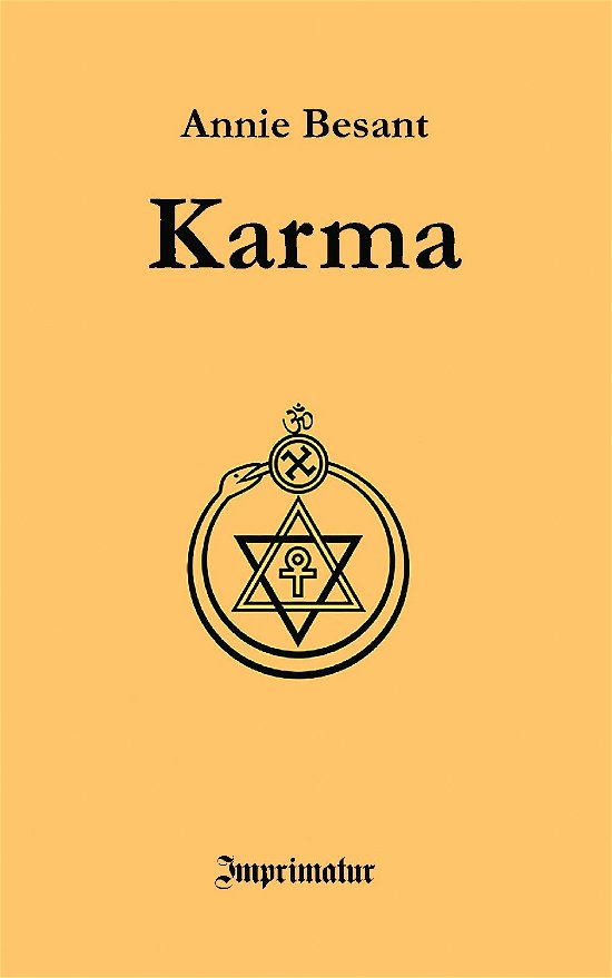 Karma - Annie Besant - Bücher - imprimatur - 9788740913187 - 3. Juli 2022