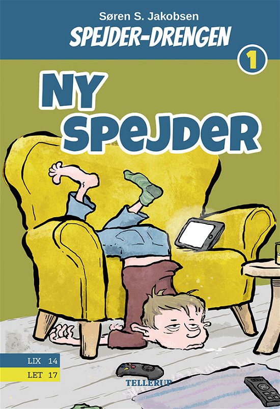 Cover for Søren S. Jakobsen · Spejderdrengen, 1: Spejderdrengen #1: Ny spejder (Hardcover Book) [1er édition] (2019)