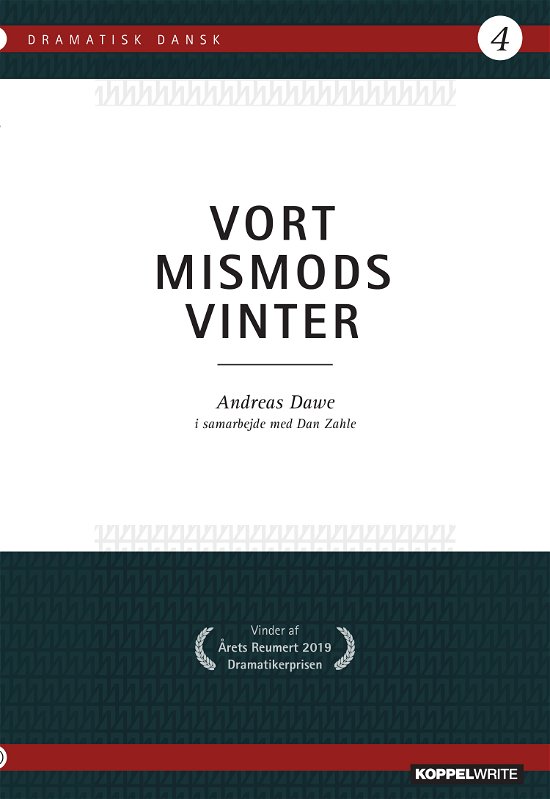 Cover for Andreas Dawe · Dramatisk Dansk 4: Vort mismods vinter (Taschenbuch) [1. Ausgabe] (2019)