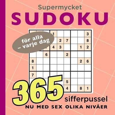 Cover for Bokförlaget Semic · Supermycket sudoku (Bok) (2024)