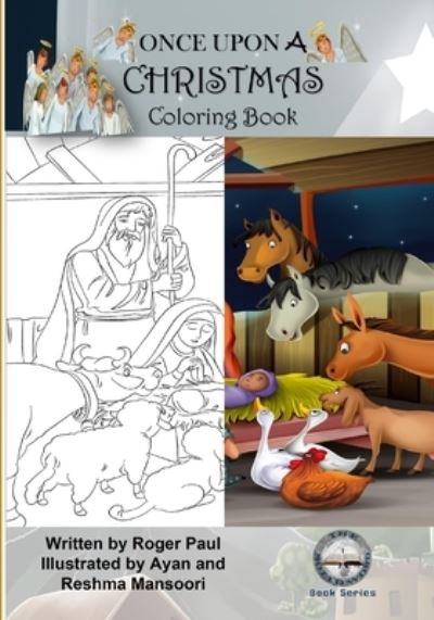 Cover for Roger Paul · Once Upon A Christmas: Coloring Book (Paperback Book) (2020)