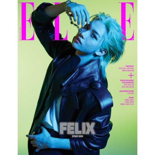 Cover for FELIX (STRAY KIDS) · ELLE MAGAZINE KOREA MAY 2023 (Blad) [A edition] (2023)