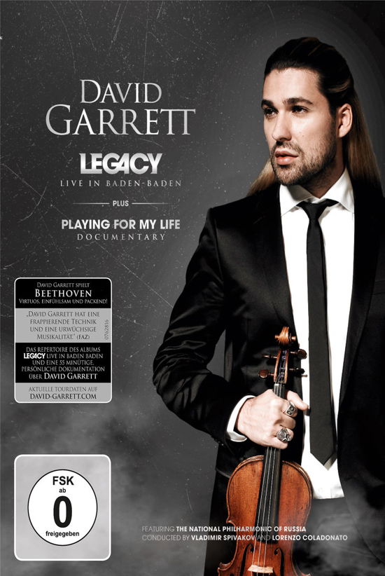 Legacy: Live in Baden Baden / Playing for My Life - David Garrett - Movies - DECCA - 0044007628188 - March 23, 2012