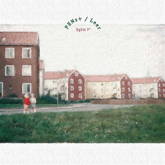 Cover for Pens+ / Leer · Split (LP) (2017)