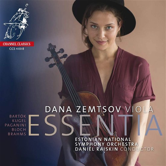 Essentia - Dana Zemtsov - Musik - CHANNEL CLASSICS - 0723385410188 - 1. september 2018
