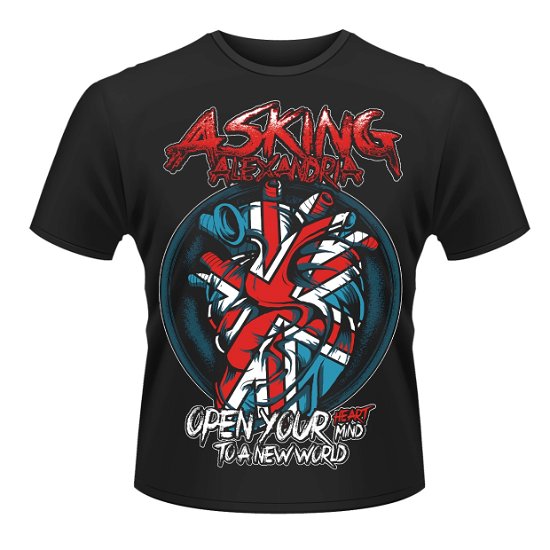 Cover for Asking Alexandria · Heart Attack (T-shirt) [size L] (2013)