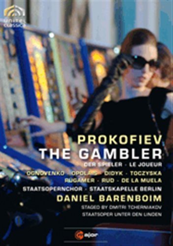 PROKOFIEV: The Gambler (BD) - Barenboim / Ognovenko / Opolais - Films - C Major - 0814337010188 - 29 maart 2010