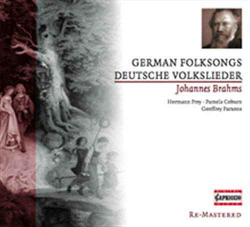 Cover for Johannes Brahms · Deutsche Volkslieder (CD) (2011)