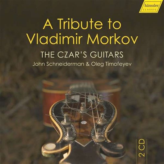 Cover for Schneiderman, John / Oleg Timofeyev · Czar's Guitars - a Tribute to Vladimir Morkov (CD) (2020)