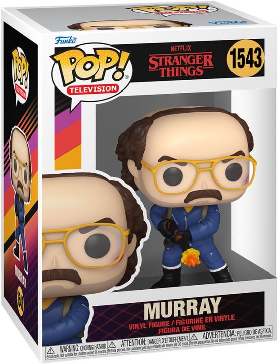 Pop Television Stranger Things S4 Murray W Ft - Funko Pop Television - Merchandise - Funko - 0889698744188 - 29. August 2024