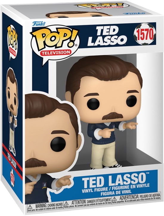Funko Pop Television Ted Lasso S3 Ted Lasso - Pop Television Ted Lasso - Produtos - Funko - 0889698757188 - 28 de agosto de 2024