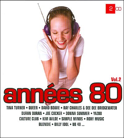 Cover for Twogether Annees 80 · Twogether Annees 80 - Vol. 2 - Tina Turner - Queen - David Bowie ? (CD)