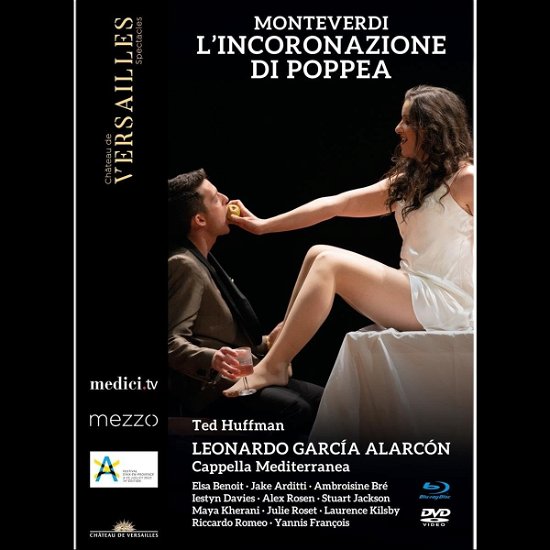 Cover for Cappella Mediterranea / Leonardo Garcia Alarcon · Monteverdi: L'incoronazione Di Poppea (DVD) (2023)
