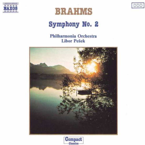 Cover for Pesek,Libor / Philharmonia Orchestra · BRAHMS: Symphony No.2 *s* (CD) (2002)