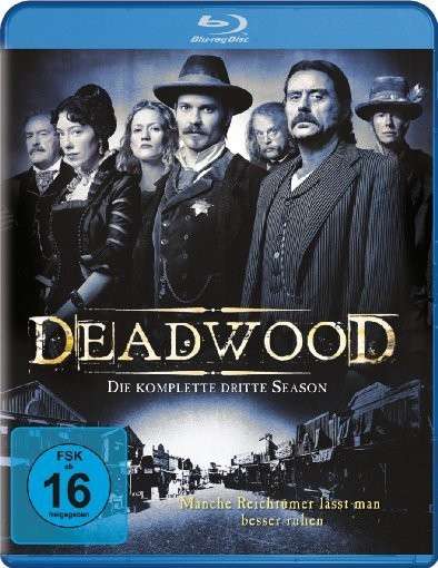 Cover for Jim Beaver,ian Mcshane,john Hawkes · Deadwood-season 3 (Blu-ray,3 Discs) (Blu-ray) (2014)