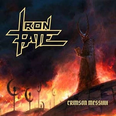 Cover for Iron Fate · Crimson Messiah (Gold Vinyl) (LP) (2023)