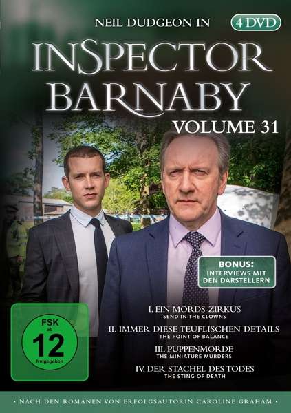 Inspector Barnaby Vol.31 - Inspector Barnaby - Películas - Edel Germany GmbH - 4029759142188 - 5 de febrero de 2021