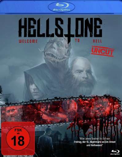 Cover for Trenkle / Glantschnig · Hellstone - Welcome to Hell (Uncut Edition) » DVD (Blu-ray) [Uncut edition] (2023)