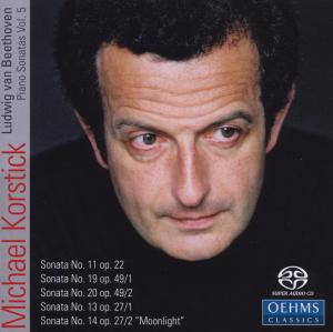 Cover for Michael Korstick · Beethoven - Klaviersonaten Vol. 5 (SACD) (2008)