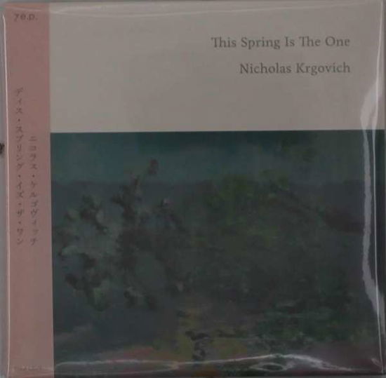Spring Is The One - Nicholas Krgovich - Música - JPT - 4582561394188 - 16 de julho de 2021