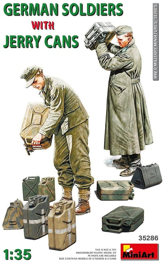 Cover for MiniArt · German Soldier W/jerry Cans (7/20) * (Legetøj)